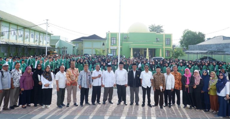 Rektor IAIN Sultan Amai Gorontalo lepas 767 Mahasiswa KKS-T tahun 2024 DSCF2130 1024x531 1 768x398